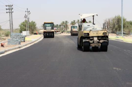 The Governor of Wasit and members of Parliament inaugurated the 14Tamooz Corniche project in the city of Kut